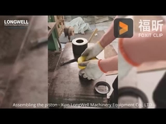 赤いPUゴムピストン泥ポンプ部品 AH000004050200 中気圧